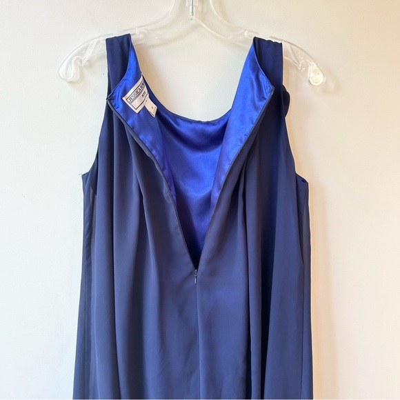 Jessica Howard bubble hem chiffon mini dress - Picture 5 of 8